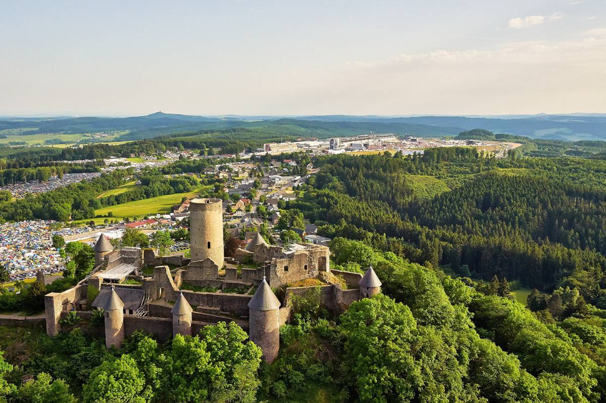 Burgruine Nürburg in der Eifel