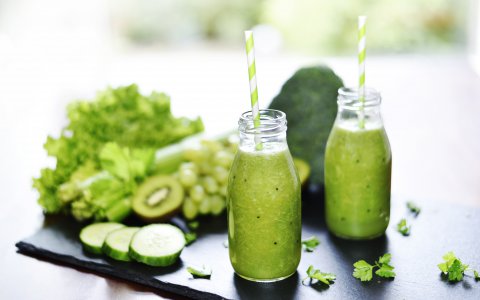 Grüner Fasten-Smoothie